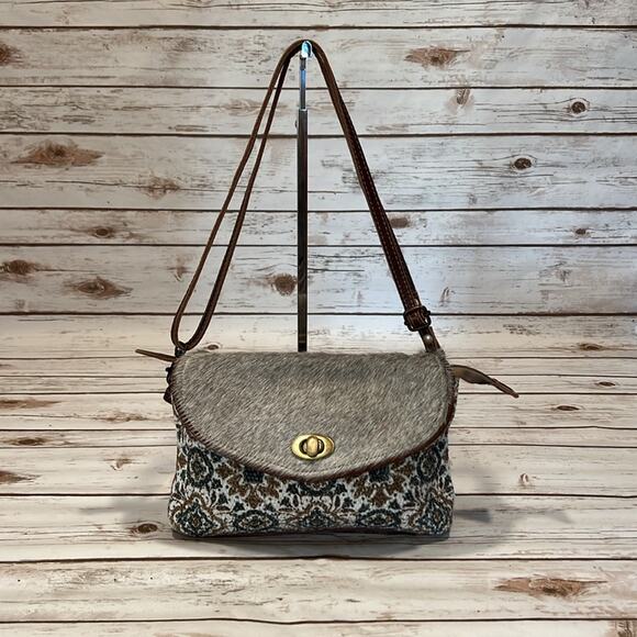 Myra Bag Handbags - Myra Bag Serious Humour Crossbody Bag